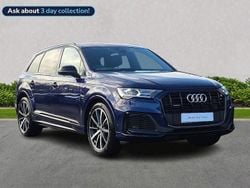 Blue Used 2022 Audi Q7 Black Edition SUV | £37,917 (Good price)