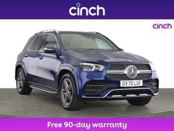 Blue Used 2020 Mercedes GLE350 AMG Line Premium Estate | £31,649 (Fair price)