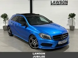 Blue Used 2015 Mercedes A200 AMG Hatchback | £10,990 (Fair price)
