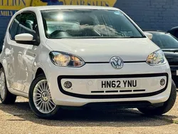 White Used 2012 VW up! high up! Hatchback | £4,695 (Fair price)