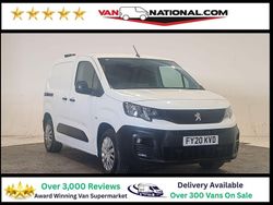 White Used 2020 Peugeot Partner Van | £8,990 (Fair price)
