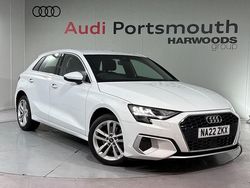 White Used 2022 Audi A3 Sportback e-tron Sport Hatchback | £19,790 (Fair price)