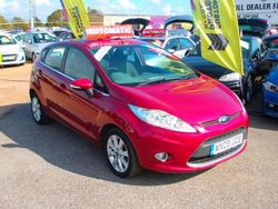 Red Used 2009 Ford Fiesta Zetec Hatchback | £4,995 (A bit pricey)
