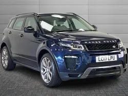 Blue Used 2017 Land Rover Range Rover evoque HSE Dynamic | £11,999 (Good price)