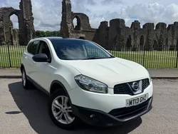 White Used 2013 Nissan Qashqai +2 Acenta SUV | £2,699 (Fair price)
