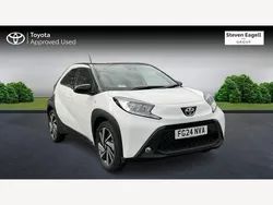 White Used 2024 Toyota Aygo Hatchback | £13,645 (Fair price)
