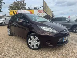 Red Used 2010 Ford Fiesta Hatchback | £4,499 (Fair price)