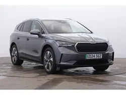 Graphite grey metallic Used 2024 Skoda Enyaq iV SUV | £28,067 (Fair price)