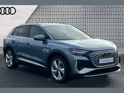 Blue Used 2024 Audi Q4 e-tron S-Line SUV | £35,656 (Good price)