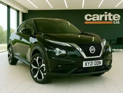 Black Used 2021 Nissan Juke Tekna SUV | £13,495 (Fair price)