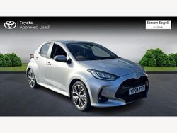 Silver Used 2024 Toyota Yaris Hybrid Hatchback | £22,522 (A bit pricey)
