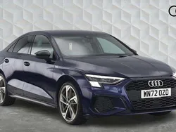 Blue Used 2022 Audi A3 Edition .1 Sedan | £27,300 (Expensive)