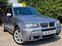 Grey Used 2008 BMW X3 M Sport SUV | £3,495 (Fair price)