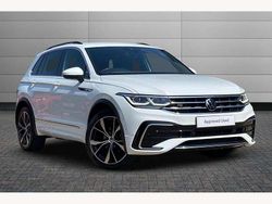 White Used 2023 VW Tiguan R-line SUV | £29,395 (Fair price)
