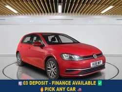 Red Used 2018 VW Golf VII SE Hatchback | £11,849 (Fair price)