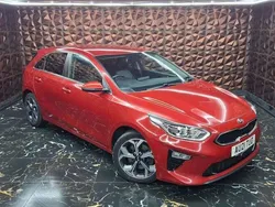 Red Used 2021 Kia Ceed 3 Hatchback | £8,599 (Fair price)