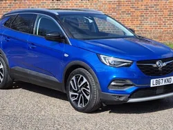 Blue Used 2018 Vauxhall Grandland X Elite SUV | £10,499 (Fair price)