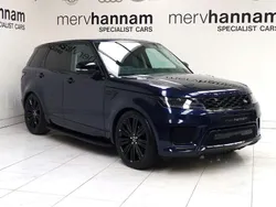 Blue Used 2021 Land Rover Range Rover Sport HSE SUV | £39,990