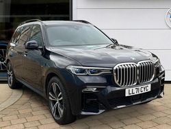 Black Used 2021 BMW X7 M Sport SUV | £46,300 (Good price)