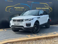 White Used 2016 Land Rover Range Rover evoque SE Estate | £12,490 (Fair price)