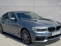 Blue Used 2020 BMW 520 M Sport Sedan | £24,490 (Fair price)
