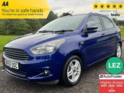 Blue Used 2017 Ford Ka Plus Zetec Hatchback | £6,695 (Fair price)