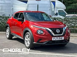 Red Used 2021 Nissan Juke N-Connecta SUV | £13,918 (Good price)