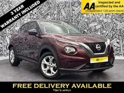 Red Used 2021 Nissan Juke N-Connecta SUV | £12,695 (Good price)