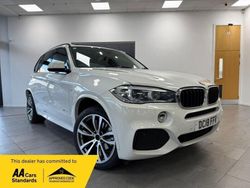 White Used 2018 BMW X5 M Sport SUV | £22,700 (Fair price)