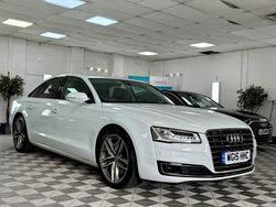 White Used 2015 Audi A8 Sport Sedan | £17,991 (A bit pricey)