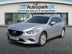 Silver Used 2017 Mazda 6 Estate | £9,195 (A bit pricey)