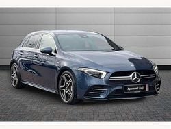 Blue Used 2019 Mercedes A35 AMG Premium Plus Hatchback | £27,895 (Fair price)