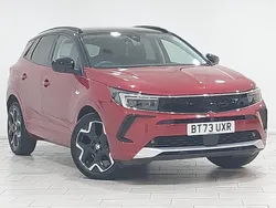 Red Used 2023 Vauxhall Grandland X Ultimate SUV | £21,998 (Expensive)