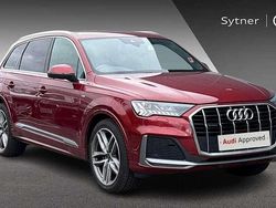 Red Used 2022 Audi Q7 S-Line SUV | £40,000 (Fair price)