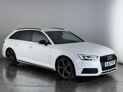 White Used 2017 Audi A4 Black Edition Estate | £15,400 (A bit pricey)