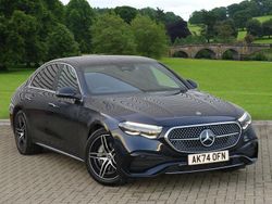 Blue Used 2025 Mercedes E200 AMG Line Premium Sedan | £53,400