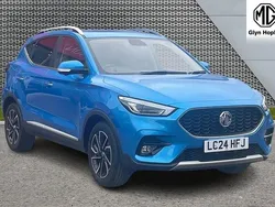 Blue Used 2024 MG ZS Exclusive Sedan | £14,652 (Fair price)