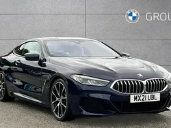 Tanzanite blue Used 2021 BMW 840 M Sport Coupe | £37,950 (Fair price)