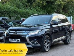 Black Used 2017 Mitsubishi Outlander SUV | £11,494 (Fair price)