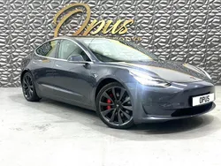 Grey Used 2020 Tesla Model 3 Performance Sedan | £18,195 (Fair price)