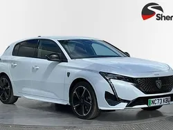 White Used 2024 Peugeot e-308 GTi Hatchback | £23,495 (Fair price)