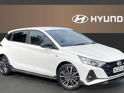 White Used 2023 Hyundai i20 N Line Hatchback | £15,875 (Fair price)