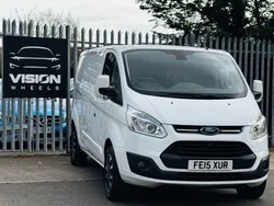 White Used 2015 Ford Transit Custom Limited Van | £7,795 (Good price)