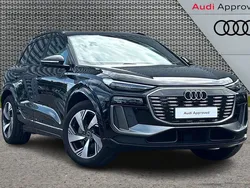 Black Used 2025 Audi Q6 e-tron S-Line SUV | £57,990