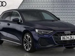 Blue Used 2024 Audi A3 S-Line Hatchback | £28,890 (Expensive)