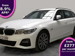 White Used 2022 BMW 330e M Sport Estate | £20,017 (Super price)