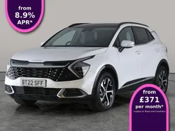 White Used 2022 Kia Sportage 2 SUV | £25,460 (Fair price)