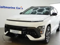 White New 2025 Hyundai Kona N Line SUV | £27,905 (Fair price)