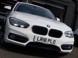 White Used 2018 BMW 118 Sport Line Hatchback | £9,995 (Fair price)