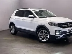 White Used 2022 VW T-Cross Active SUV | £18,799 (Fair price)